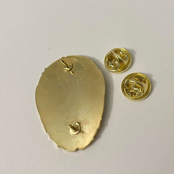 LAPD Los Angeles Police Pin Badge Double Backing Pinback - Picture 7 of 10